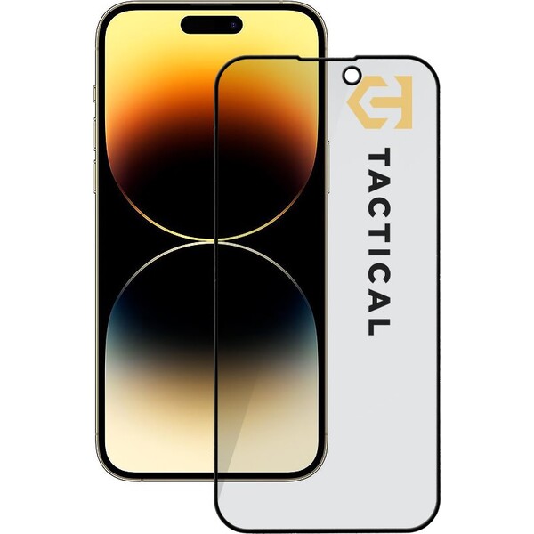 Tactical Glass Shield Privacy Stealth 5D sklo Apple iPhone 14 Pro černé