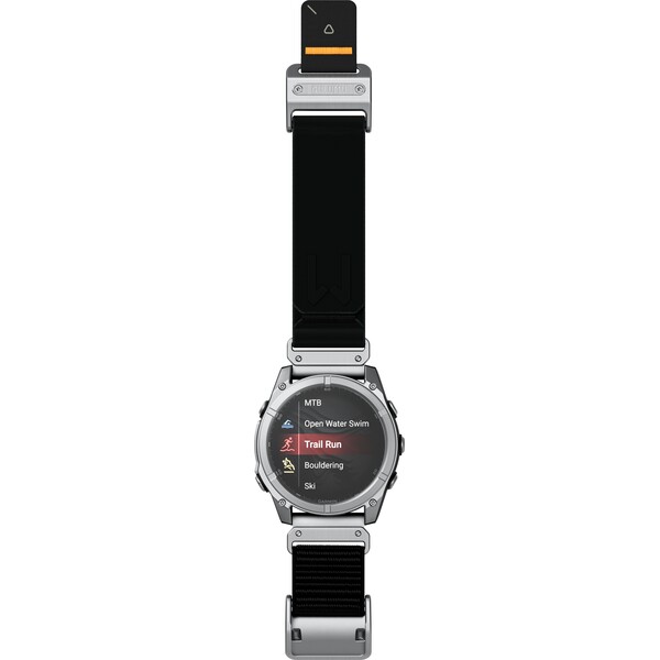 Aulumu C11 Mag-Buckle Slim řemínek Garmin Watch (QuickFit 22mm) Silver Buckle/Black Strap - Řemínky - Obrázek 4b94ad3c1db94732b8be7c493e3e7bc4