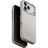 UNIQ Lyden Premium Leatherette MagClick MagSafe kryt iPhone 17 Pro Max Clay - Pouzdra