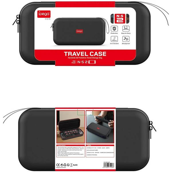 iPega SW2193P Tenké Ochranné Pouzdro pro Nintendo Switch 2 černé - Pouzdra - Obrázek 4bd57252bd164070980fc60eb1df4b0d