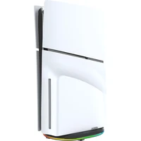 iPega P5S035SAH vertikální stojan s USB-A a RGB pro PS5 Slim/PS5 Pro černý - Stojánky
