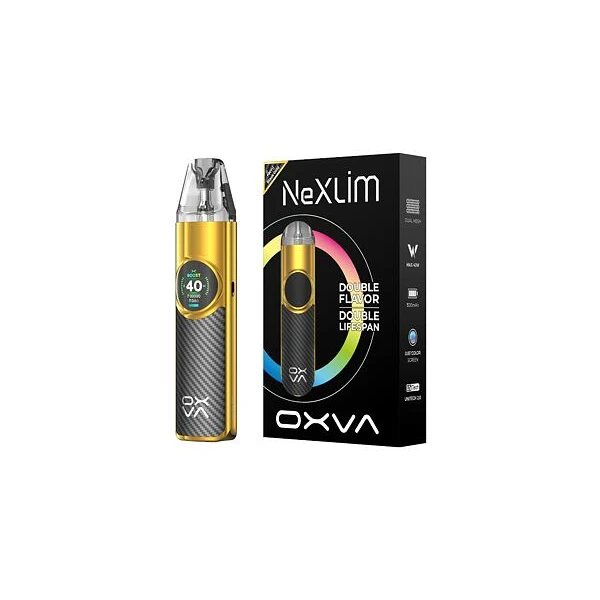 OXVA NeXLIM Pod Kit (Black Gold) - Elektronické cigarety - Obrázek 4c1eaf5a048844c2b0f803ed47b4c2ab