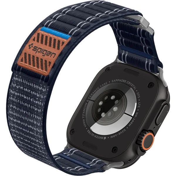 Spigen Fabric Band řemínek (hook-and-loop) Apple Watch 49/46/45/44mm námořně modrý - Řemínky - Obrázek 4c23a8f605354a589d5c9cef77c630f7