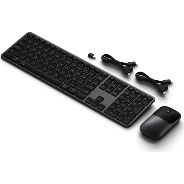 Satechi Slim CEX3 Wireless Combo klávesnice a myš (US English) vesmírně černá - Klávesnicové sety - Obrázek 4c53195126264e729afd10e8f599de46