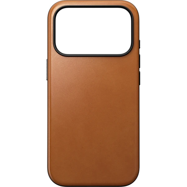 Nomad Modern Leather (Horween) MagSafe kožený kryt iPhone 18 Pro Saddle - Pouzdra - Obrázek 4c59023c22ea443e8bef9bd20fce4f3c