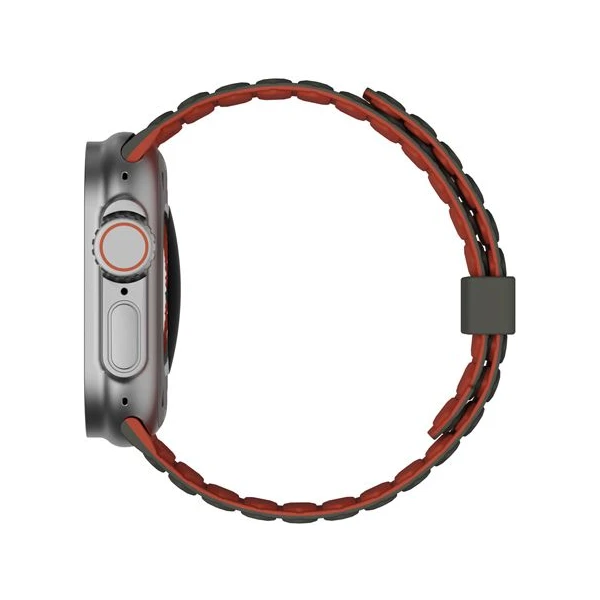 UAG Pathfinder řemínek Apple Watch 49/46/45/44/42mm olivový/oranžový - Řemínky - Obrázek 4c7533ce68b94e5799ae6507fd1f5ff9