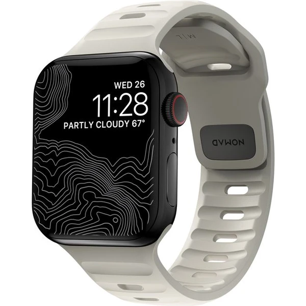 Nomad Sport Strap M/L řemínek pro Apple Watch Ultra 49/45/44/42 mm stone - Řemínky - Hlavní obrázek