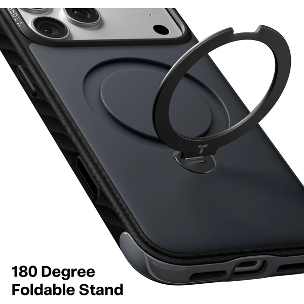 Torras Ostand Q3 Rugg MagSafe kryt iPhone 18 Pro Max černý - Pouzdra - Obrázek 4ca15ad0257b41e188c16671008e0d8c