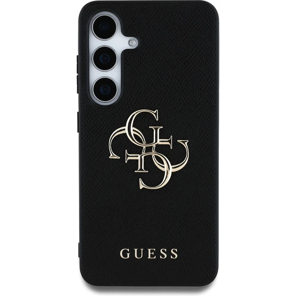 Guess PU Grained 4G Metal Logo kryt Samsung Galaxy S25 černý - Pouzdra - Obrázek 4ca4f17342fb4dcebd8e0ecbe56ab556