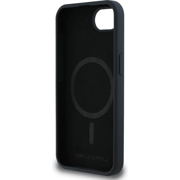 Karl Lagerfeld Liquid Silicone K&CH Heads MagSafe kryt iPhone 17e/16e černý - Pouzdra - Obrázek 4cb0f5d0b0394c61b28f1a914b68ef49