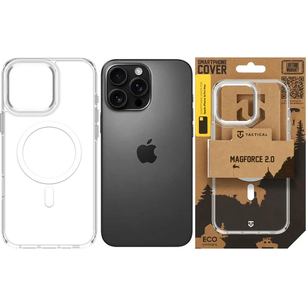 Tactical MagForce 2.0 MagSafe kryt Apple iPhone 16 Pro Max stříbrný - Pouzdra - Obrázek 4ce724231f26456eb3751f540c378494