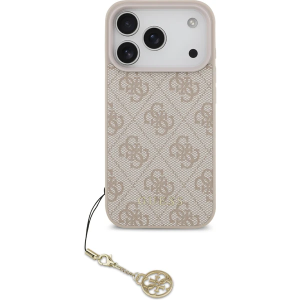 Guess 4G Charm kryt iPhone 17 Pro růžový - Pouzdra - Obrázek 4cffb6c56bff4a3086bfe397e83c51b3