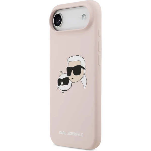 Karl Lagerfeld Liquid Silicone Double Heads MagSafe kryt iPhone Air růžový - Pouzdra - Obrázek 4d0f76f80160421f90f5d2dc7aac3743
