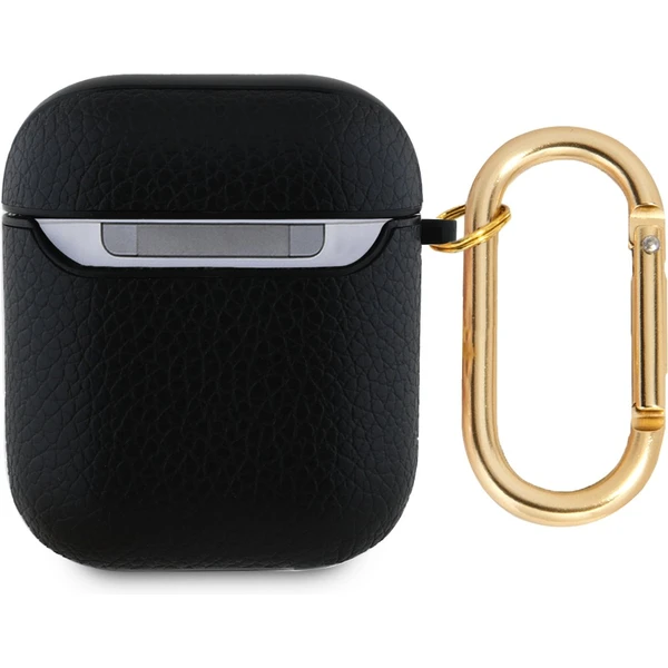 Guess PU Grained Classic Logo pouzdro pro AirPods 1/2 černé - Pouzdra - Obrázek 4d5dddc3351c49d980f3c80117da5d3a