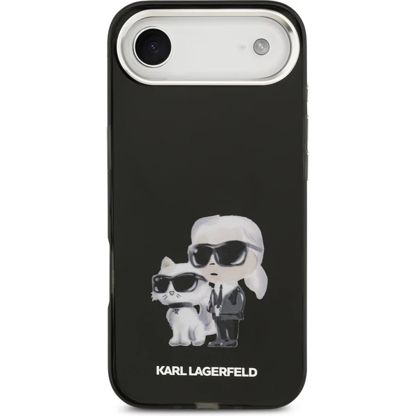 Karl Lagerfeld IML Aquarelle Karl and Choupette kryt iPhone Air černý - Pouzdra - Obrázek 4d77c4dca86f4443bf7370142f0f8835