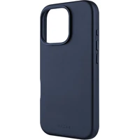 FIXED MagLeather kožený kryt s MagSafe Apple iPhone 16 Pro modrý - Pouzdra