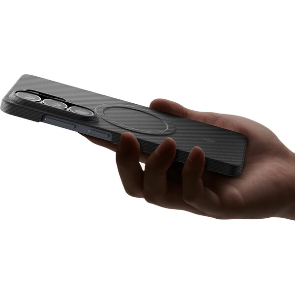 Spigen Air Skin Aramid MagSafe kryt Samsung Galaxy S26 Ultra black - Pouzdra - Obrázek 4d96f6a162304c1ba0fe1c5bed35a879