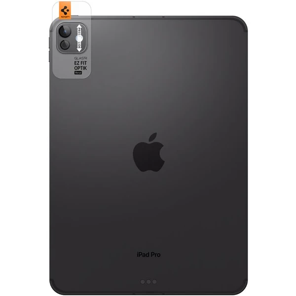 Spigen Glass tR EZ Fit Optik Metal sklo na fotoaparát iPad Pro 13" 2025/ iPad Pro 11" 2025 černé - Ochranné folie a skla - Obrázek 4dd29c54ea3d4e28a8e400c91ca74f30