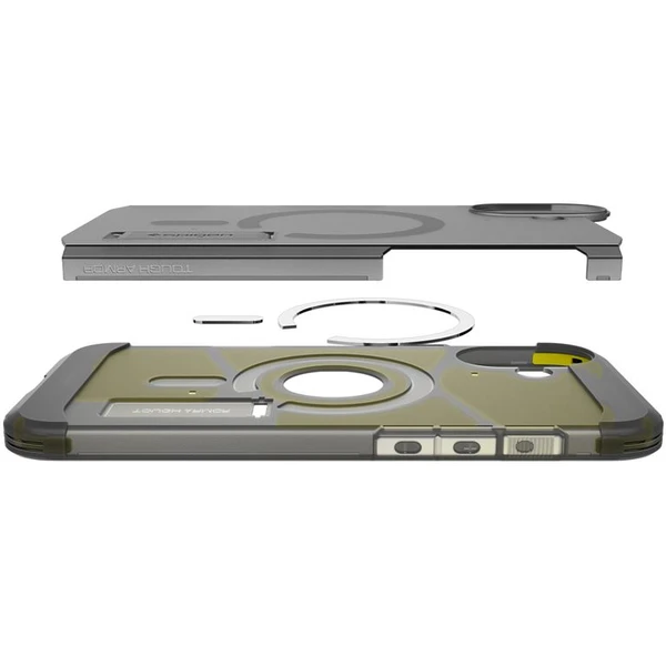 Spigen Tough Armor MagSafe kryt iPhone 16 frost black - Pouzdra - Obrázek 4e01b2707e754813a215e0837c537adb