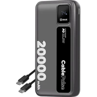 OBAL:ME CablePulse Powerbanka 20000mAh, 22,5W černá - Powerbanky