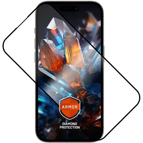 FIXED Armor 2,5D sklo s Anti-dust a AR vrstvou Apple iPhone 15 Pro Max