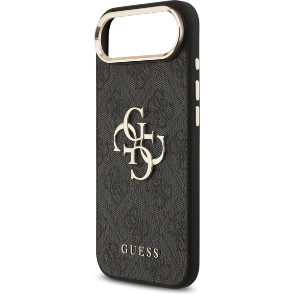 Guess PU Leather 4G Metal Logo Gold Frame MagSafe kryt iPhone Air černý - Pouzdra - Obrázek 4e3cedd158ee4e748090b143d80757d3