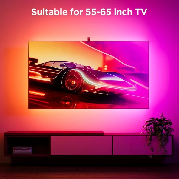 Govee Backlight 3S Netflix TV 55-65 SMART LED podsvícení RGBICW - Chytrá osvětlení - Obrázek 4e4aaada757f4bd5b20bfcc6af3f01ef