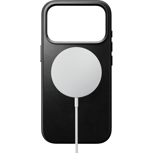 Nomad Traditional Leather (Horween) MagSafe kožený kryt iPhone 18 Pro Black - Pouzdra - Obrázek 4e4d8e1129394d9cb84139e96d17683b