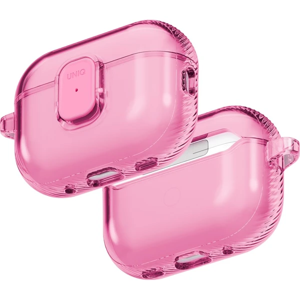 UNIQ Glase Pro Lock Case pouzdro AirPods Pro 3 růžové - Pouzdra - Obrázek 4e557dc374cf4b8196a6d910ca85970f