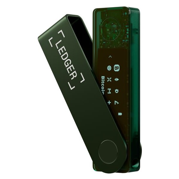 Ledger Nano X Tmavě zelená