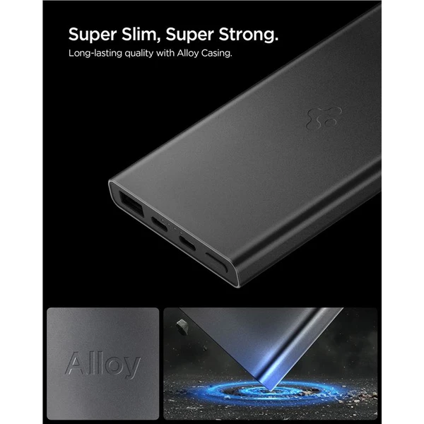 Spigen Essential powerbanka 10000mAh (22.5W) černá (EA2210) - Powerbanky - Obrázek 4e5c07b2d8de4988be8f83cdd79597c7