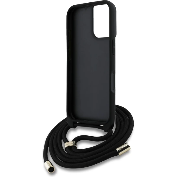 Guess PU 4G Metal Logo Crossbody popruh kryt iPhone 16 růžový - Pouzdra - Obrázek 4ea5374a54c549bd8dbacb979a935745