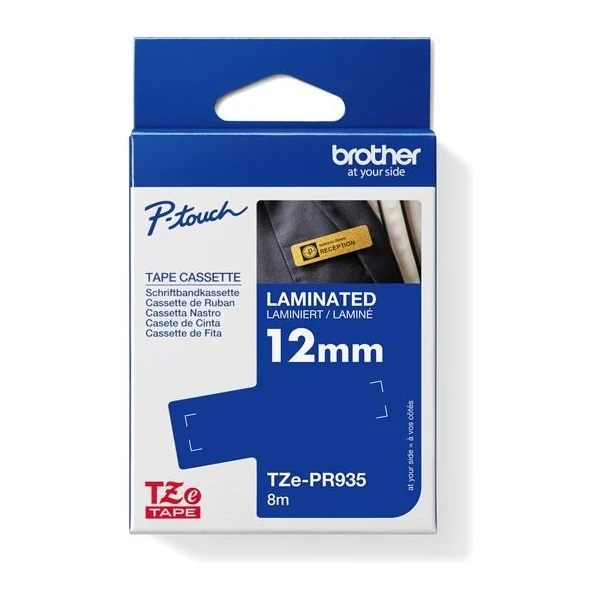 Brother TZe-PR935 páska bílá na stříbrném 12 mm - Pásky pro štítkovače - Obrázek 4eba40bd1ba44cc59b6734ecd12e1f7b