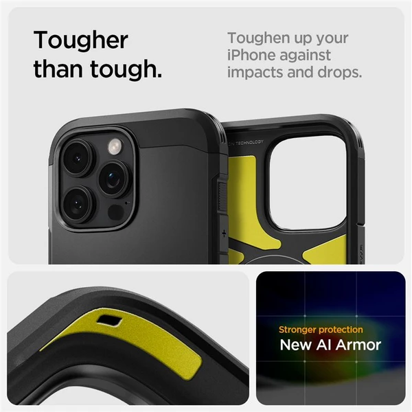 Spigen Tough Armor MagSafe kryt iPhone 16 Pro black - Pouzdra - Obrázek 4ec9f94cc6094c04bfa629db29ca6976