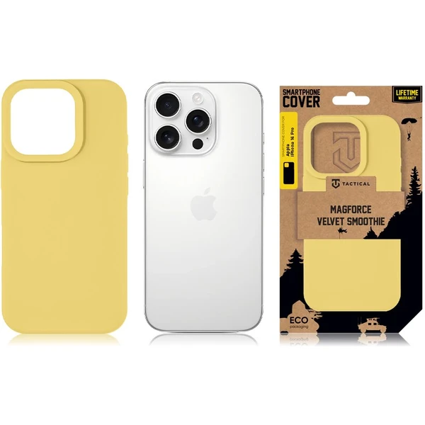 Tactical MagForce Velvet Smoothie Kryt pro Apple iPhone 16 Pro Banana - Pouzdra - Obrázek 4eda16e08b78450d87f9a6e556506b62