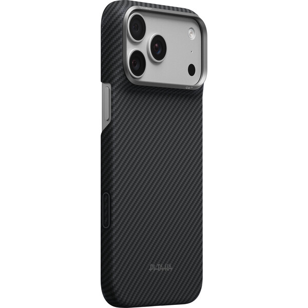 Pitaka Edge Case MagSafe kryt iPhone 18 Pro Max Black/Grey Twill