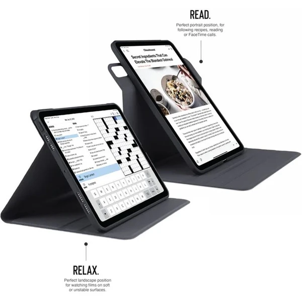 Pipetto Origami No5 Rotating Folio pouzdro iPad Pro 11" (2025) černé - Pouzdra - Obrázek 4f3faf894d27464faeacce238718e7a0