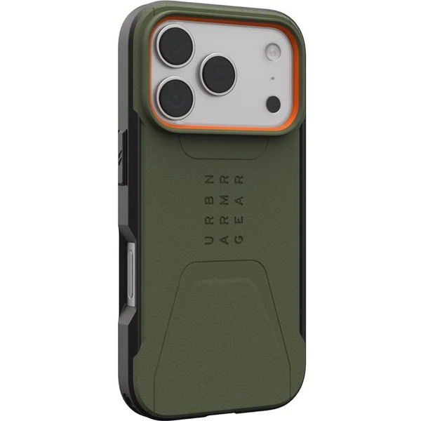 UAG Civilian Magsafe kryt iPhone 17 Pro zelený/oranžový - Pouzdra - Obrázek 4f52b972dce14f329ae23839108ce178