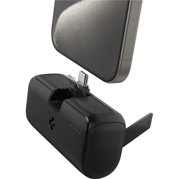 Spigen Essential powerbanka se stojánkem 5000mAh (22.5W) černá (EA2205) - Powerbanky - Obrázek 4f6c8e58602b4ed180bcd26342df36d1