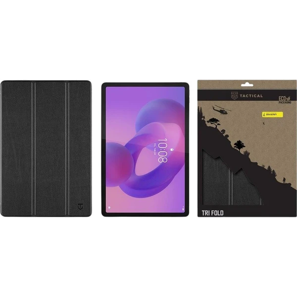 Tactical Book Tri Fold Pouzdro pro Lenovo Idea Tab 11 černé - Pouzdra - Obrázek 4f76dfe9dc7a4e23b0b9bdfa77645eec