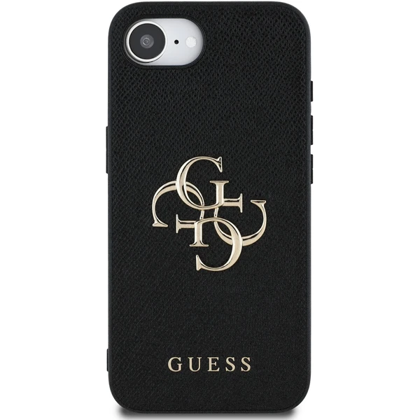 Guess PU Grained 4G Metal Logo kryt iPhone 17e/16e černý - Pouzdra - Obrázek 4f82017d8dfd4390a00d872dc29c3f15