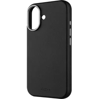 FIXED MagLeather kožený kryt s MagSafe Apple iPhone 17 černý - Pouzdra