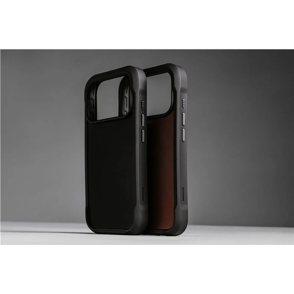 Nomad Rugged Leather Case (Horween) MagSafe kožený kryt iPhone 17 Pro Max Rustic Brown - Pouzdra - Obrázek 4f8e46cc1e674e679073736b16a8e7fa