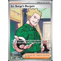 Lt. Surge's Bargain (MEG 170) - Mega Evolution [Holo] - Kusové karty