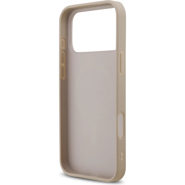Guess PU Leather 4G Colored Ring MagSafe Zadní Kryt pro iPhone 17 Pro Max růžový - Pouzdra - Obrázek 4fb5091e920a4b8ba0e025134eccaa00