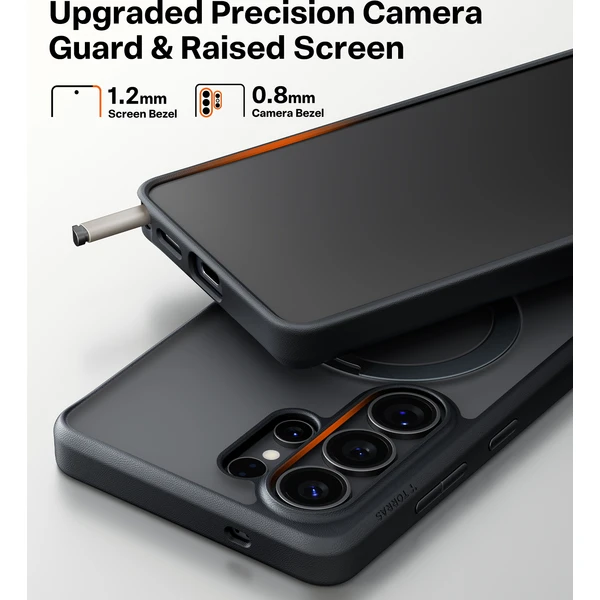 Torras Ostand Q3 Spin MagSafe kryt Samsung Galaxy S26 Ultra obsidian black - Pouzdra - Obrázek 4fb6727653e040b68c639a8cd4c59de3