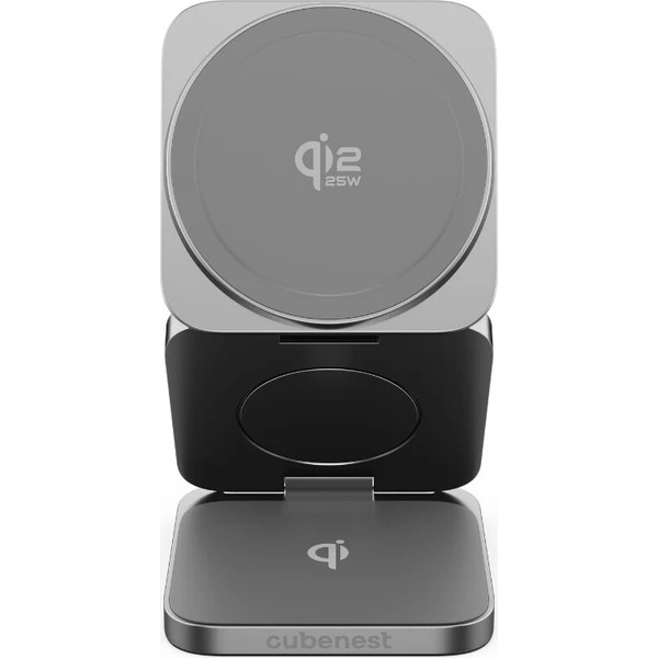 Cubenest SQ312 Ultra Qi2.2 (MagSafe) 3v1 nabíječka (35W) šedá - Nabíječky - Obrázek 4fba0c4042ff4e1fa66aa7c1f67c5fde
