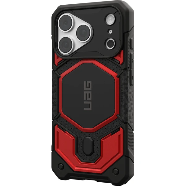 UAG Monarch Pro MagSafe kryt iPhone 18 Pro/17 Pro černý/červený - Pouzdra - Obrázek 4fbd517f60c34e7e8644f15bdb53f00a