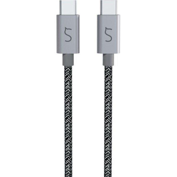 iWant 240W USB-C na USB-C kabel 2 m vesmírně šedý