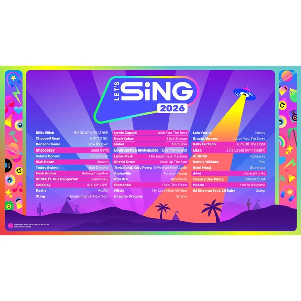 Let’s Sing 2026 + 2 mikrofony (XSX) - Hry pro Xbox Series - Obrázek 500K000K01
